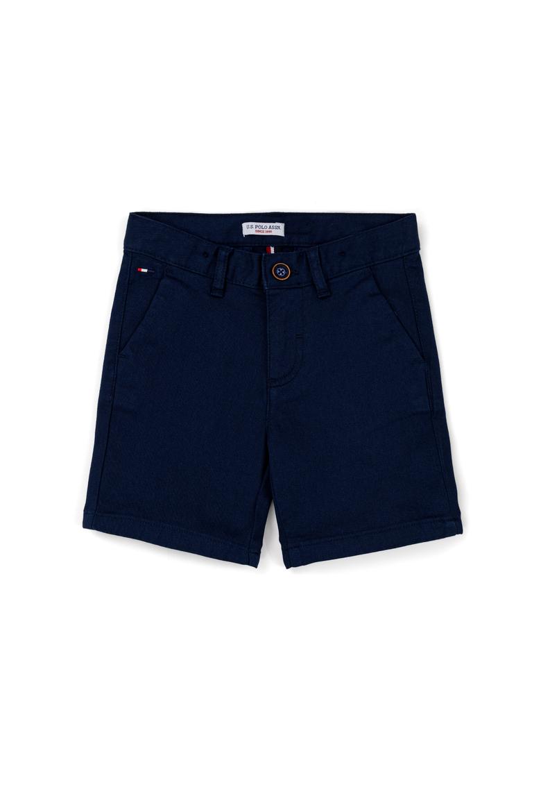 Erkek Çocuk Lacivert Dokuma Şort - 50254445006