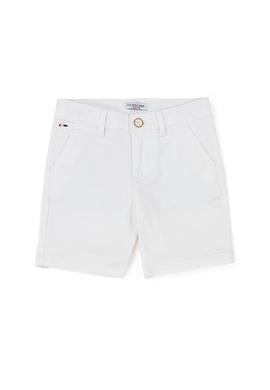 Erkek Çocuk Beyaz Dokuma Şort - 50254445039