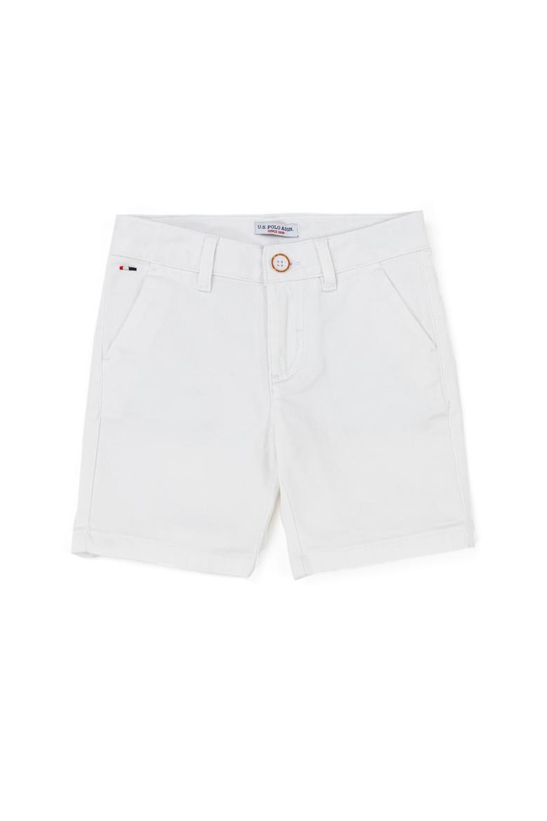 Erkek Çocuk Beyaz Dokuma Şort - 50254445039