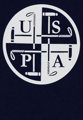 Çocuk Lacivert Bisiklet Yaka Tişört - 50247336013