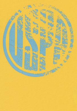 Çocuk Açık Sarı Bisiklet Yaka Tişört - 50247353050