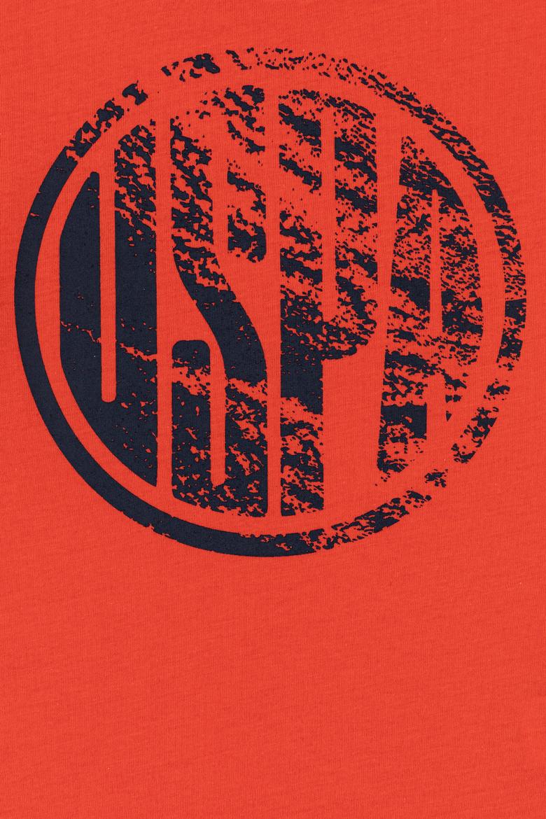 Çocuk Kırmızı Bisiklet Yaka Tişört - 50247353103