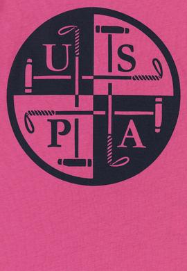 Çocuk Pembe Bisiklet Yaka Tişört - 50247336075