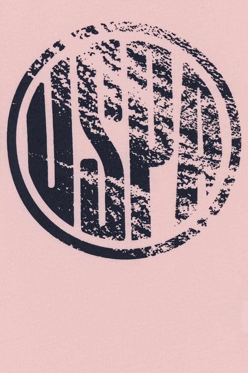 Çocuk Pudra Bisiklet Yaka Tişört