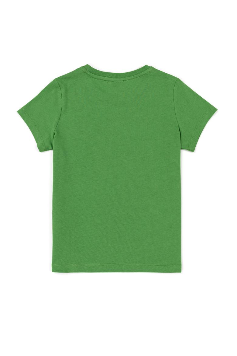 Çocuk Yeşil Bisiklet Yaka Tişört - 50247351047