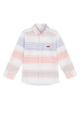 Erkek Çocuk Somon Uzun Kollu Gömlek - 50247894002