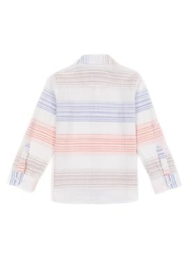 Erkek Çocuk Somon Uzun Kollu Gömlek - 50247894002