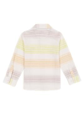 Erkek Çocuk Safran Uzun Kollu Gömlek - 50247894024