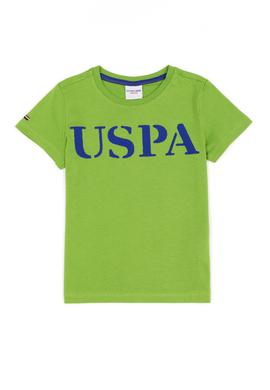 Erkek Çocuk Yeşil Bisiklet Yaka Tişört - 50248206024