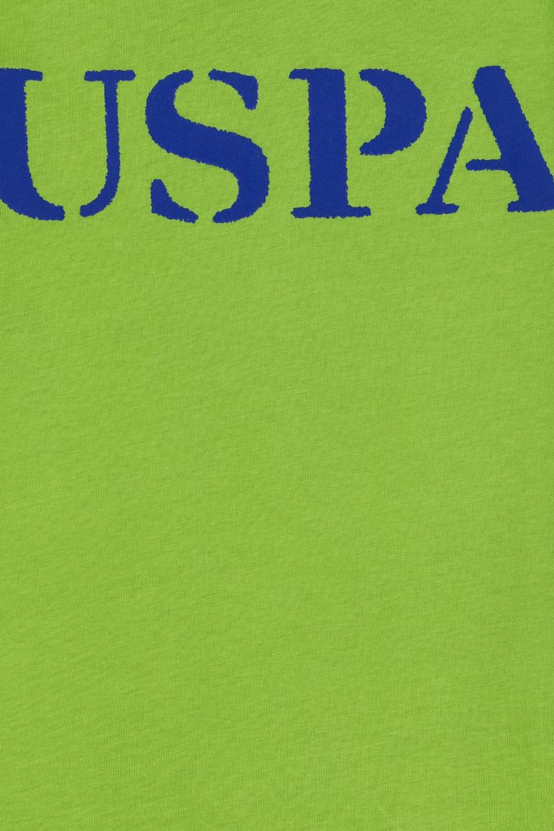 Erkek Çocuk Yeşil Bisiklet Yaka Tişört - 50248206024