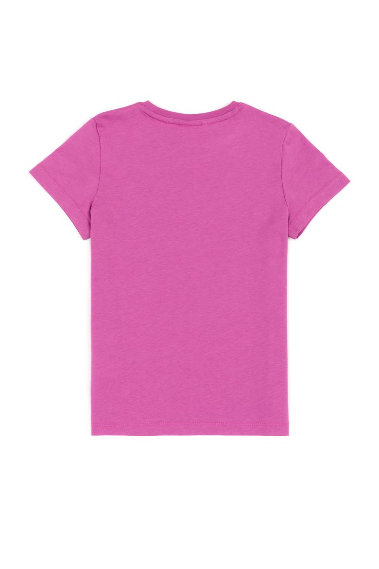 Çocuk Menekşe Bisiklet Yaka Tişört - 50248206054