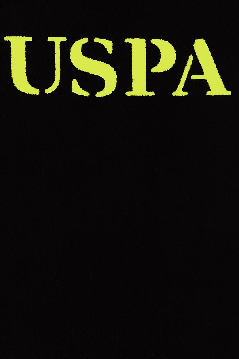 Çocuk Siyah Bisiklet Yaka Tişört - 50251777181