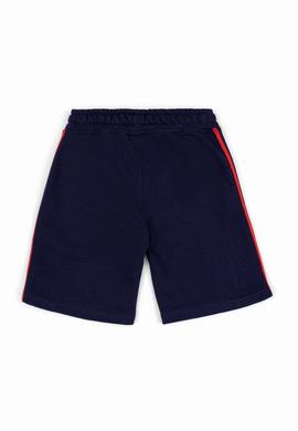 Çocuk Lacivert Örme Şort - 50249282003