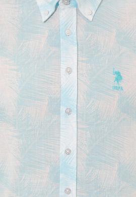 Erkek Turkuaz Gömlek Uzunkol - 50247483012