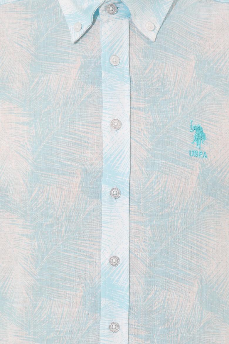 Erkek Turkuaz Gömlek Uzunkol - 50247483012