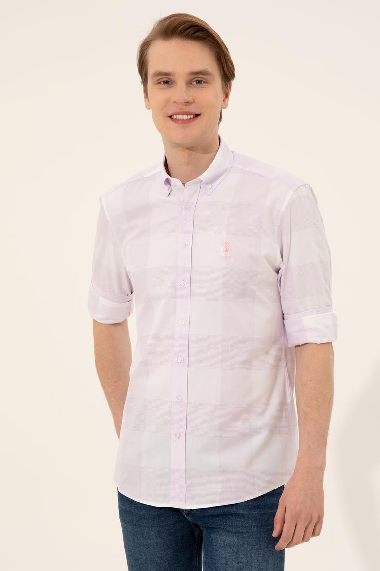 Erkek Manolya Uzun Kollu Gömlek - 50247504008