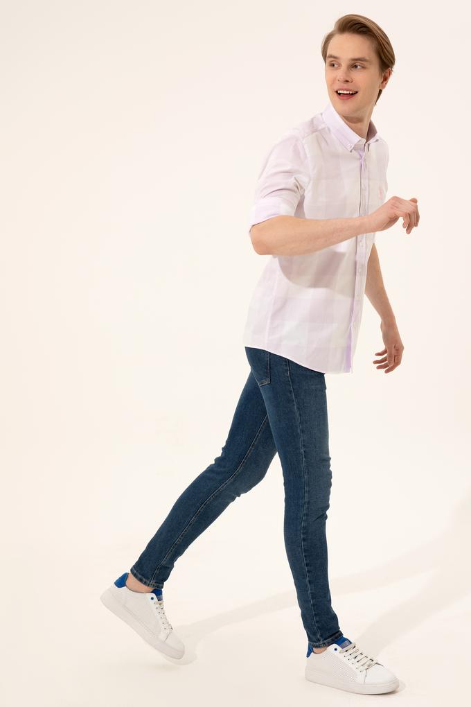 Erkek Manolya Uzun Kollu Gömlek