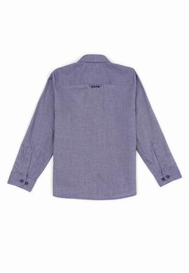 Erkek Çocuk Mavi Uzun Kollu Basic Gömlek - 50247649100