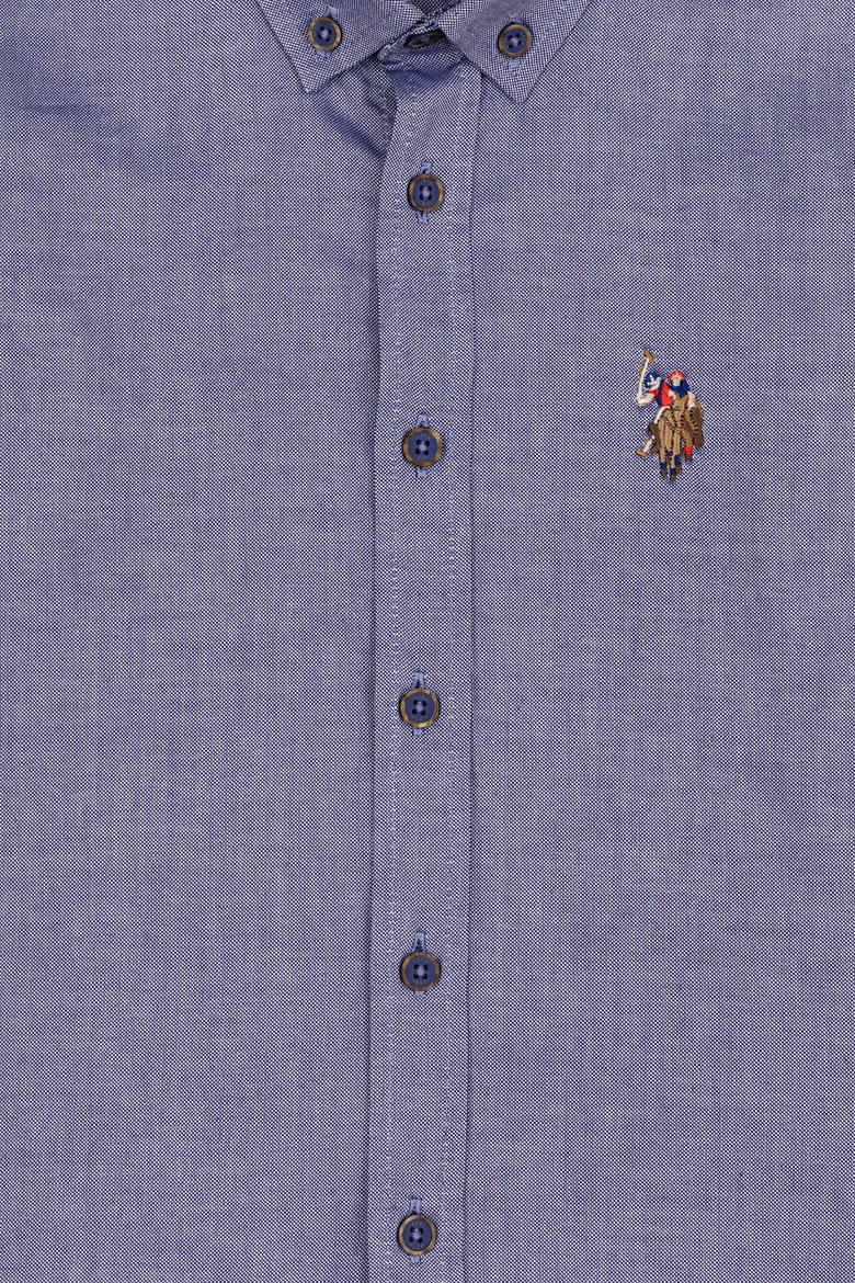 Erkek Çocuk Mavi Uzun Kollu Basic Gömlek - 50247649100