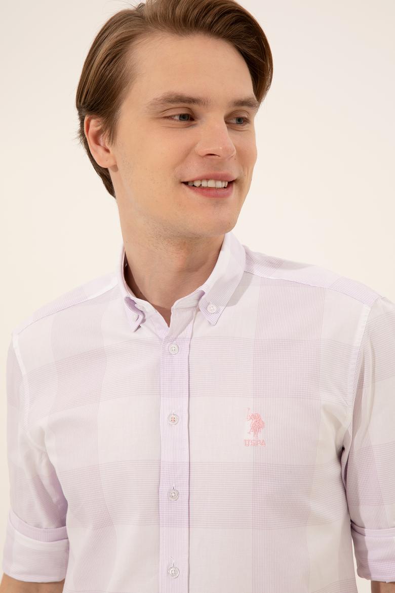 Erkek Manolya Uzun Kollu Gömlek - 50247504008