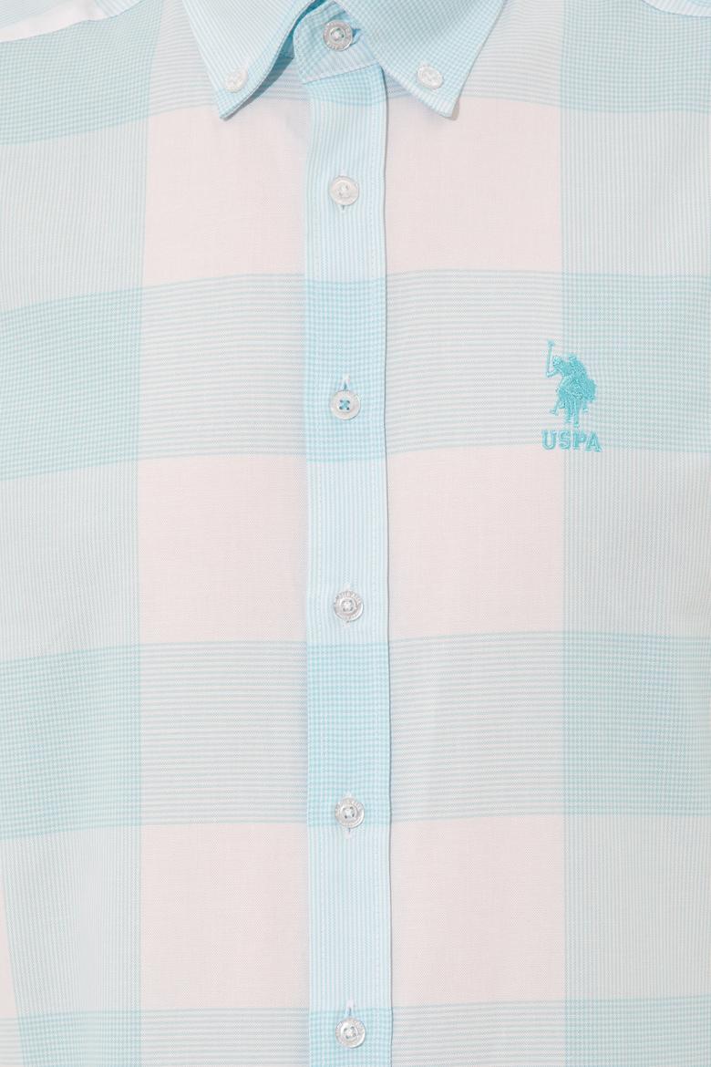 Erkek Turkuaz Uzun Kollu Gömlek - 50247504016