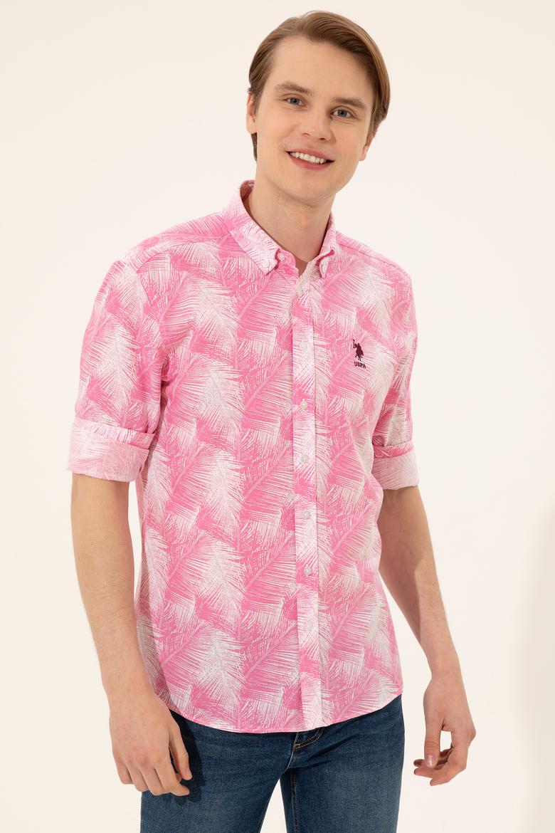 Erkek Manolya Uzun Kollu Gömlek