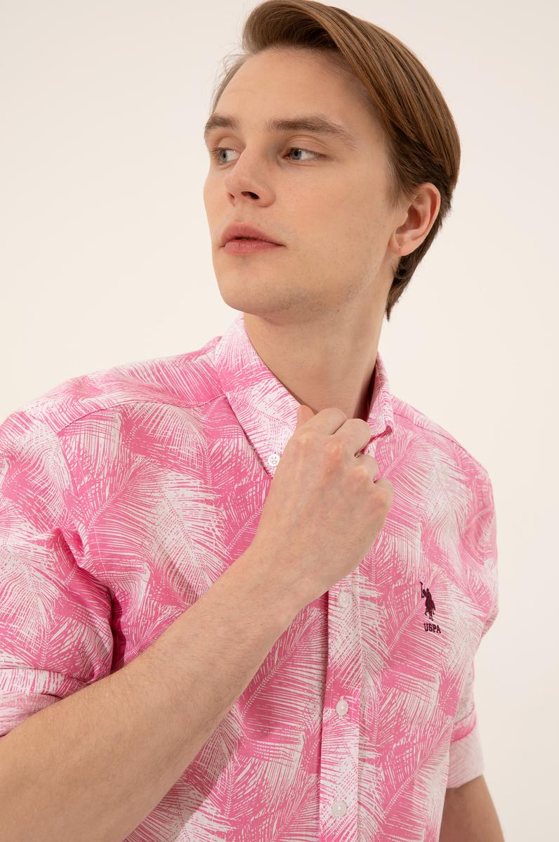 Erkek Manolya Gömlek Uzunkol