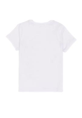 Çocuk Beyaz Bisiklet Yaka Tişört - 50246559002