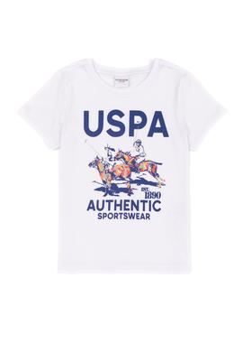 Çocuk Beyaz Bisiklet Yaka Tişört - 50246559002