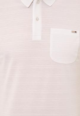 Erkek Beyaz Polo Yaka Tişört - 50248427004