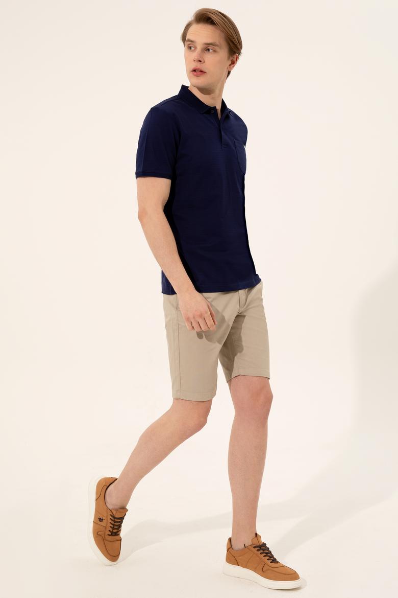 Erkek Lacivert Polo Yaka Tişört - 50248427014