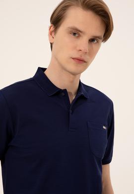 Erkek Lacivert Polo Yaka Tişört - 50248427014