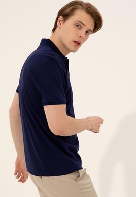Erkek Lacivert Polo Yaka Tişört - 50248427014