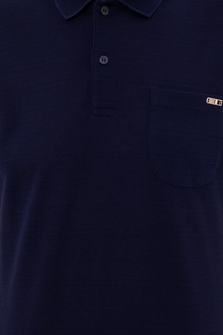 Erkek Lacivert Polo Yaka Tişört - 50248427014