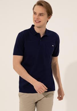 Erkek Lacivert Polo Yaka Tişört - 50248427014