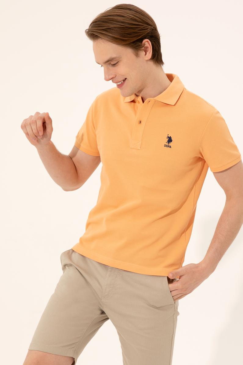 Erkek Kavun Basic Polo Yaka Tişört