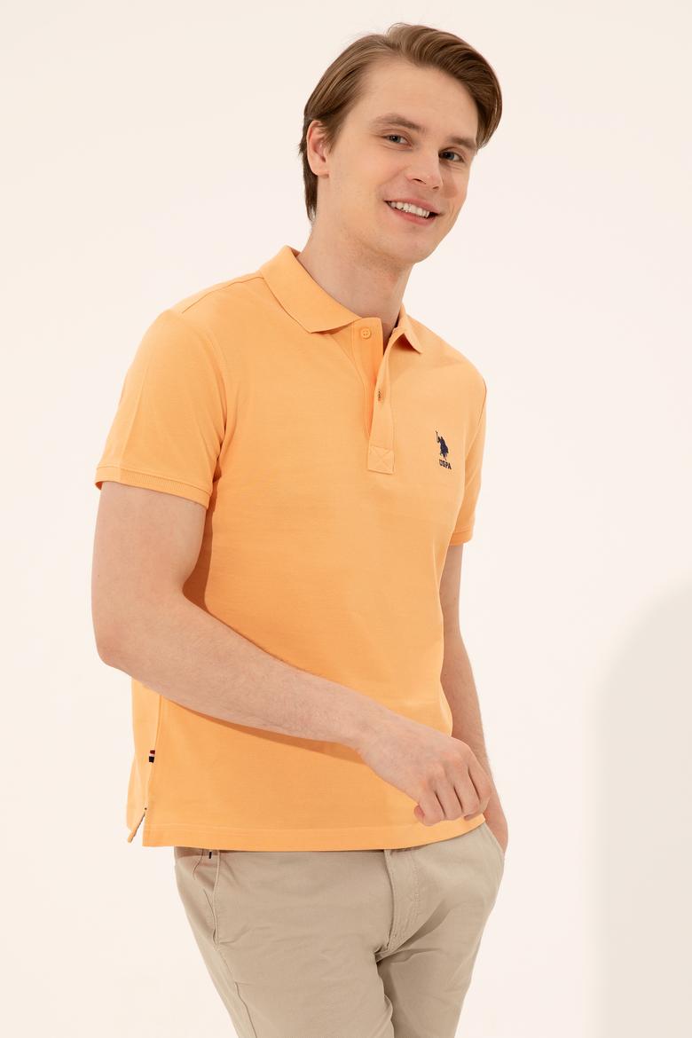 Erkek Kavun Basic Polo Yaka Tişört - 50249153347