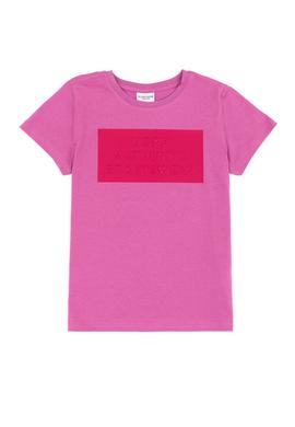 Çocuk Menekşe Bisiklet Yaka Tişört - 50249655015