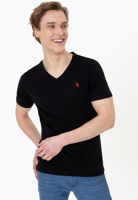 Erkek Siyah Basic Tişört - 50249151029