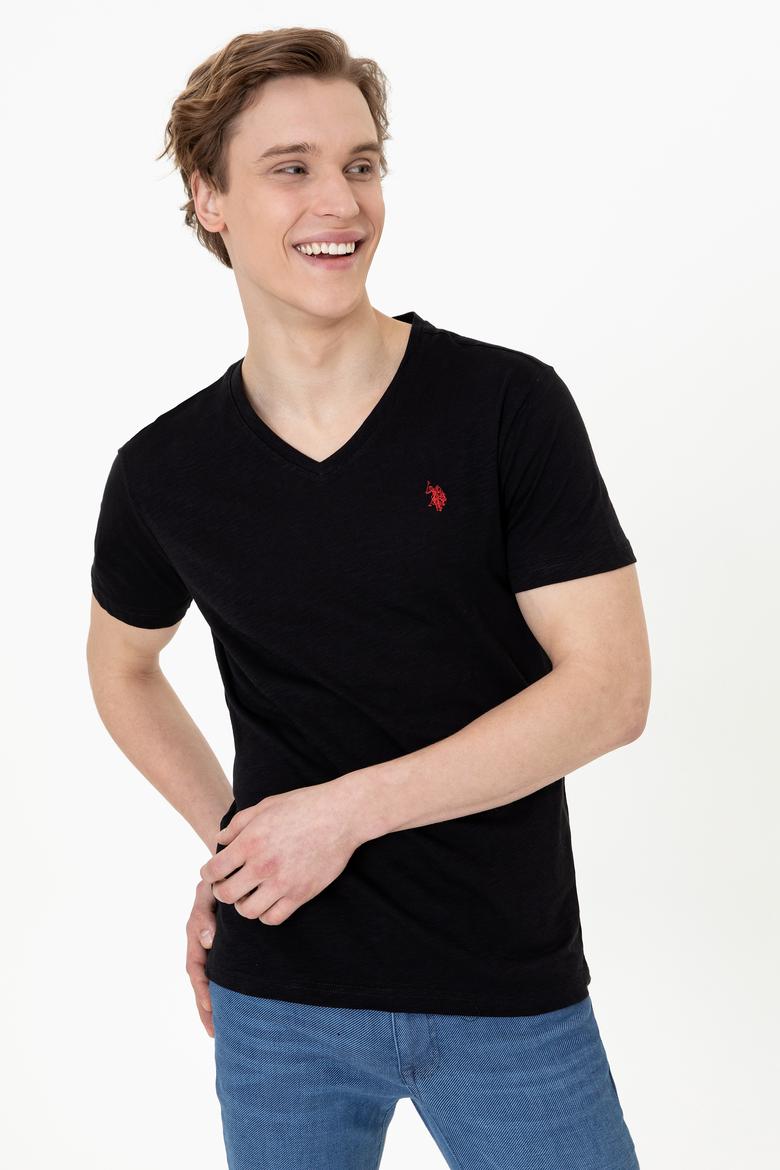 Erkek Siyah Basic Tişört - 50249151029