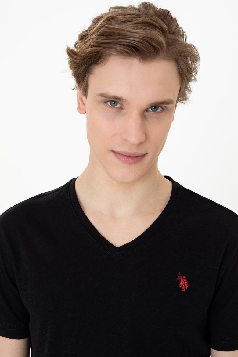 Erkek Siyah Basic Tişört - 50249151029