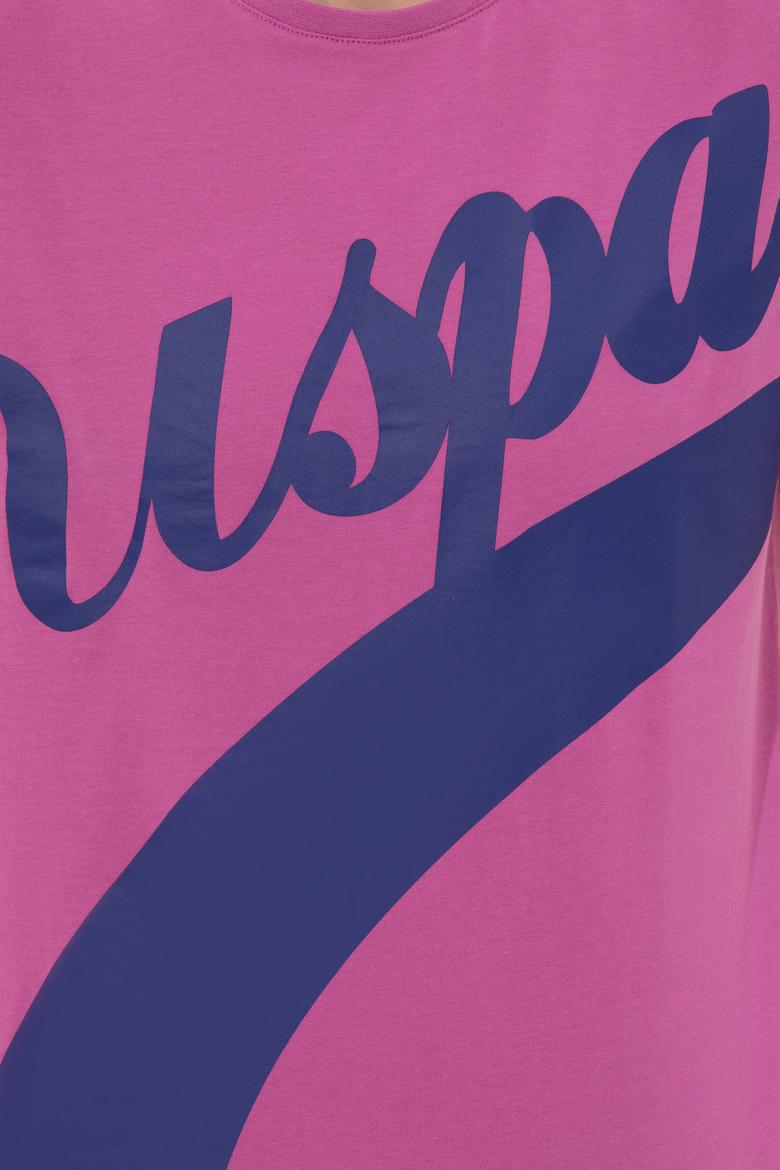 Erkek Menekşe Bisiklet Yaka Tişört - 50248616023