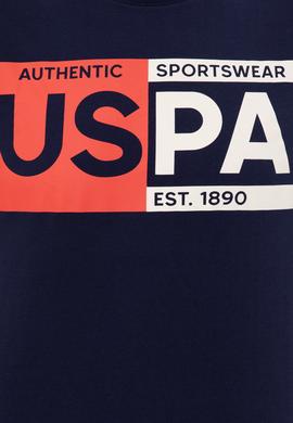 Erkek Lacivert Bisiklet Yaka T-Shirt - 50246120037