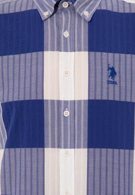 Erkek Mavi Uzun Kollu Gömlek - 50248204028