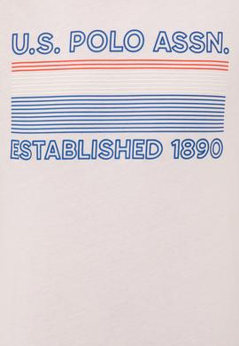 Erkek Beyaz Bisiklet Yaka Tişört - 50246309008