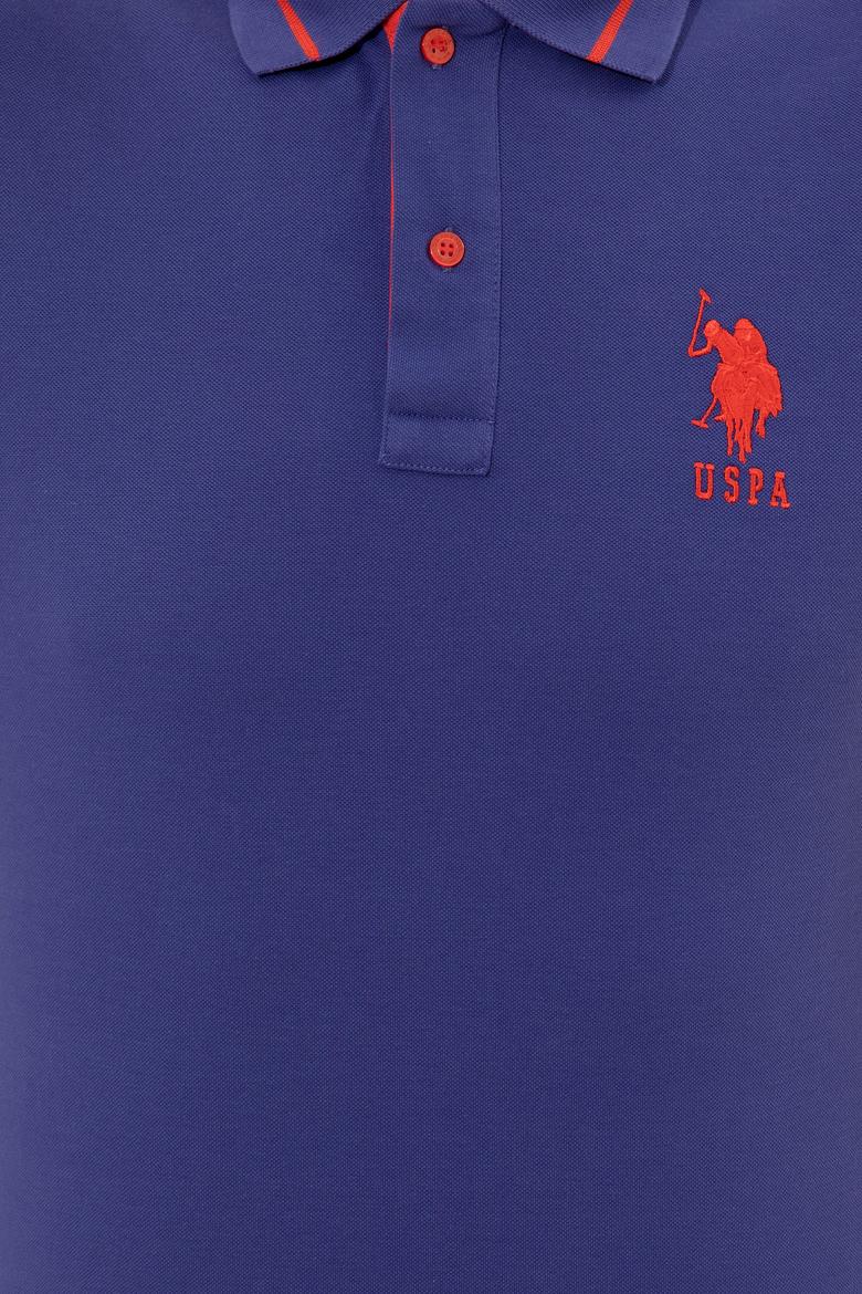 Erkek Mavi Basic Tişört - 50247371106