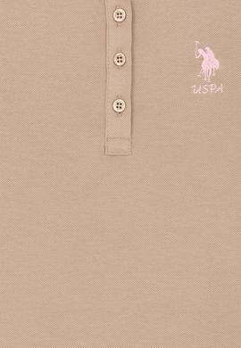 Kız Çocuk Haki Basic Polo Yaka Tişört - 50246795046