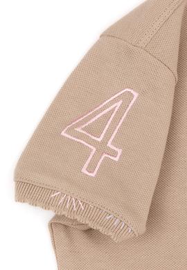 Kız Çocuk Haki Basic Polo Yaka Tişört - 50246795046