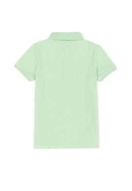 Kız Çocuk Mint Yeşili Basic Polo Yaka Tişört - 50246800063