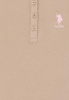 Kız Çocuk Haki Basic Polo Yaka Tişört - 50246800074